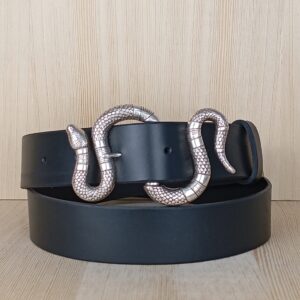 Cinturón con hebilla Serpiente