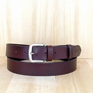 Cinturón chocolate liso