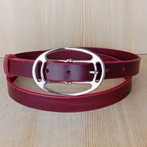Cinturón con hebilla Óvalo Calado