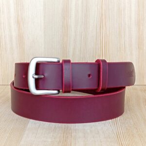 Cinturón corinto liso