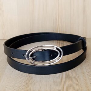 Cinturón con hebilla Óvalo Calado Pequeño