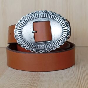 Cinturón con hebilla Roseta