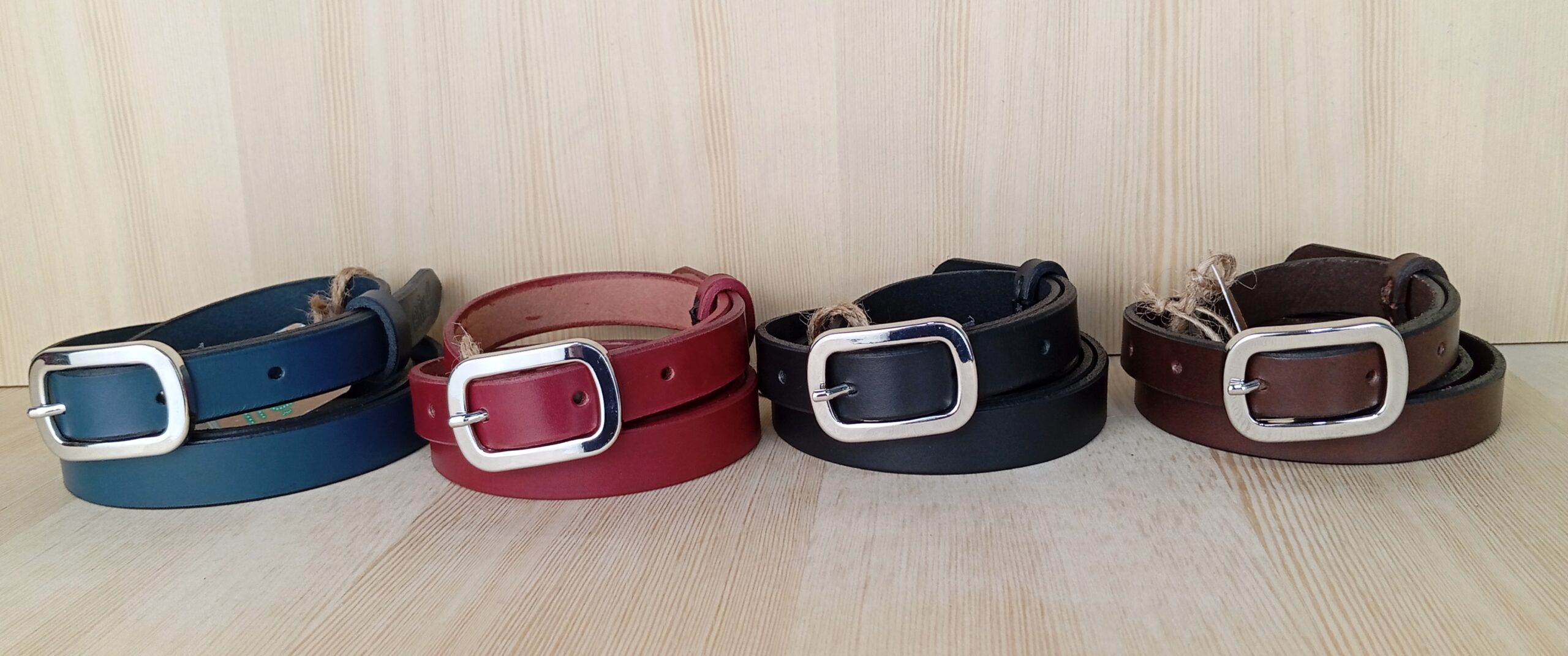 Cinturón con hebilla doble Brillo - Imagen 7